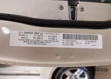 2013 Dodge Charger Police z USA, uszkodzony, nr VIN 2C3CDXAT3DH620107